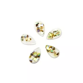 Пластиковый дизайн TNL «Калейдоскоп», №03 «Капельки», 5 шт