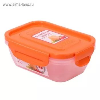 Пластиковый герметичный контейнер, 400 мл