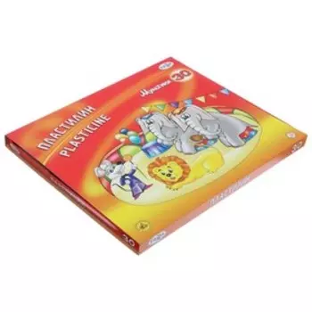 Пластилин «Гамма. Мультики», 30 цветов, 600 г, со стеком, картонная упаковка