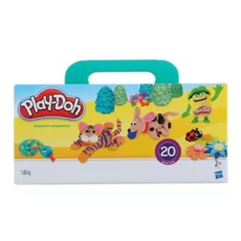 Пластилин Play-doh, набор 20 баночек