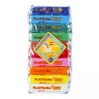 Пластилин растительный, 10 цветов, 1500 г, JOVI, картон, ДЛЯ МАЛЫШЕЙ