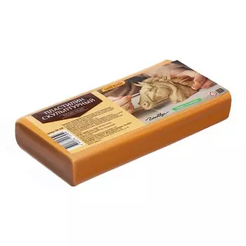 Пластилин скульптурный GLOBUS, мягкий, телесный, 500 г