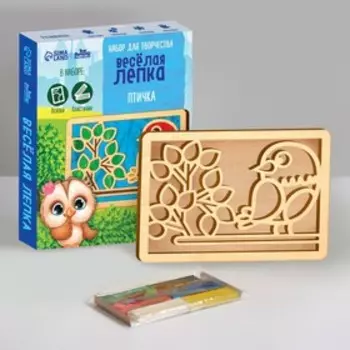 Пластилиновые картинки «Птица», 21 х 15 см