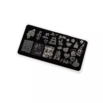 Пластина для стемпинга TNL Premium Barbie Doll