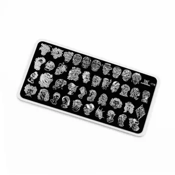 Пластина для стемпинга TNL Premium «Костюмированный бал»