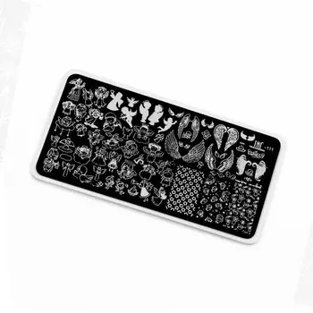 Пластина для стемпинга TNL Premium «На крыльях любви»