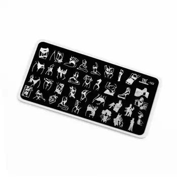 Пластина для стемпинга TNL Premium «Обольстительная фигура»