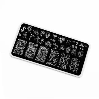 Пластина для стемпинга TNL Premium «Очертания лица»