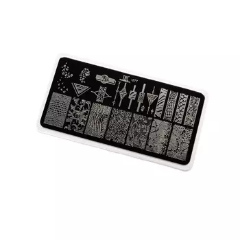 Пластина для стемпинга TNL Premium «Рептилии»