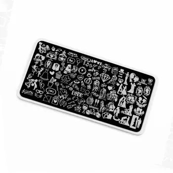 Пластина для стемпинга TNL Premium «Свадьба мечты»