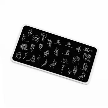 Пластина для стемпинга TNL Premium «Воплощение женственности»