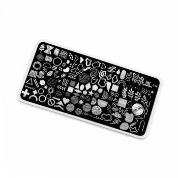 Пластина для стемпинга TNL Premium «Загадочное послание»