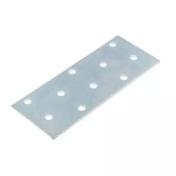 Пластина крепёжная, оцинкованная, 40х100х2 мм
