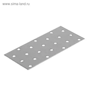 Пластина соединительная ТУНДРА krep, 140х60х2 мм