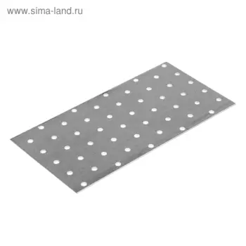 Пластина соединительная ТУНДРА krep, 200х100х2 мм