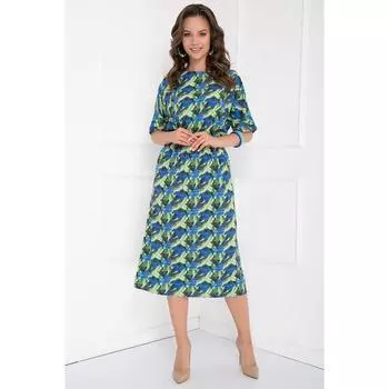 Платье «Анзалино грин флай», размер 48