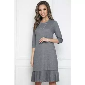 Платье «Аричи блэк грей», размер 56