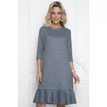Платье «Аричи блу грей», размер 56
