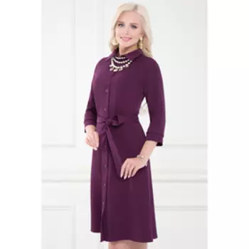 Платье «Барлето плум», размер 52