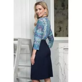 Платье «Чарисия блу», размер 50