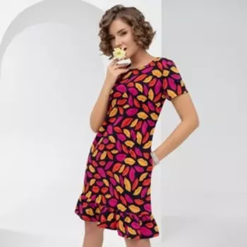 Платье Charutti «Фантазийный перелив», размер 50