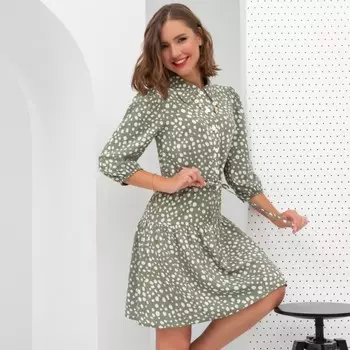 Платье женское Charutti «Шопинг-гид. Хаки», размер 52