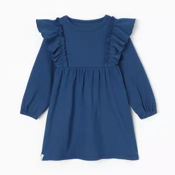Платье детское KAFTAN Blueberry, размер 28 (86-92 см)