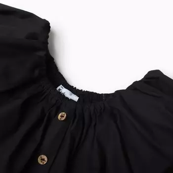 Платье детское KAFTAN "Cute", размер 30 (98-104см), черный
