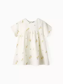 Платье детское KAFTAN «Цветы», рост 128 см