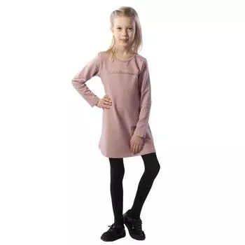 Платье детское, рост 104 см, цвет светло-розовый