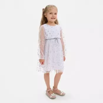 Платье детское "Снежинка" KAFTAN размер 34 (122-128 см)