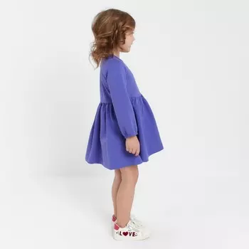 Платье для девочки, цвет фиолетовый, рост 98 см