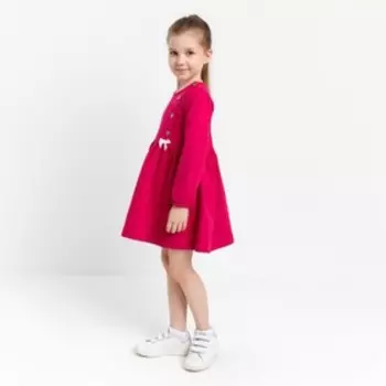 Платье для девочки, цвет фуксия, рост 92 см