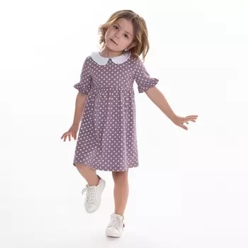 Платье для девочки, цвет коричневый, рост 86-92 см