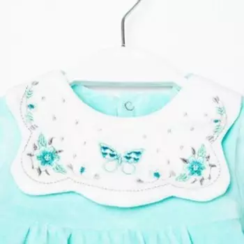 Платье для девочки, цвет ментол, рост 62 см