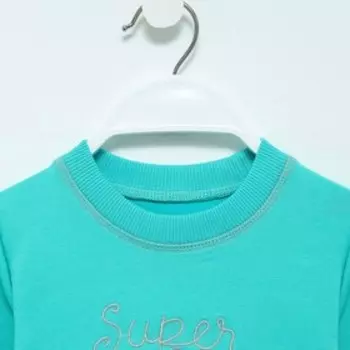 Платье для девочки, цвет мятный, рост 110 см