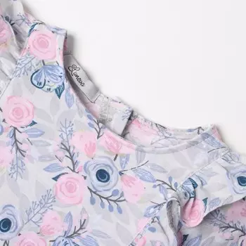 Платье для девочки, цвет серый, рост 80 см