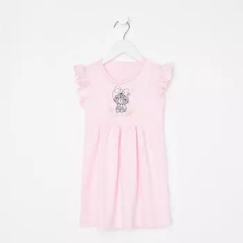 Платье для девочки, цвет серый, рост 74 см