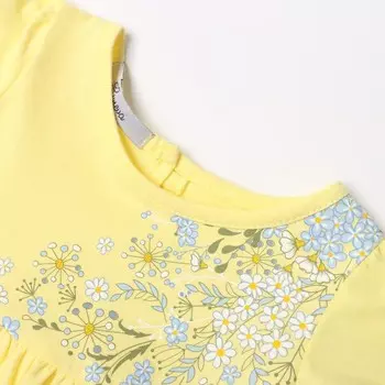 Платье для девочки, цвет жёлтый, рост 80 см