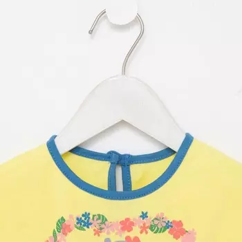 Платье для девочки, цвет жёлтый, рост 80 см