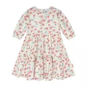 Платье для девочки «Флора», рост 128 см, цвет мятный