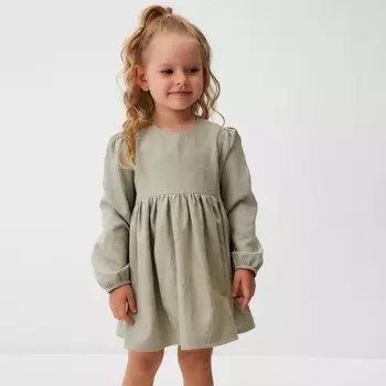 Платье для девочки MINAKU, светло-зелёное, рост 104 см