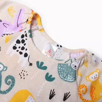 Платье для девочки «Нана», цвет бежевый, рост 104 см