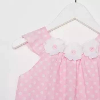 Платье для девочки, рост 80 см, цвет розовый