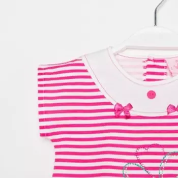 Платье для девочки, рост 80 см, цвет розовый