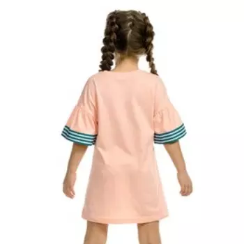 Платье для девочки, рост 98 см, цвет персиковый