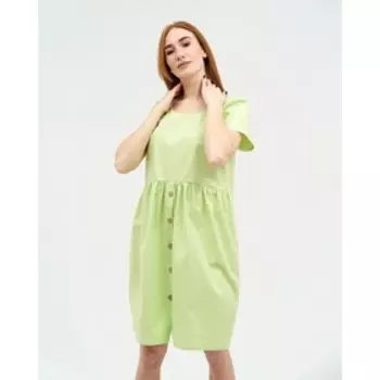 Платье домашнее, цвет МИКС, размер 48