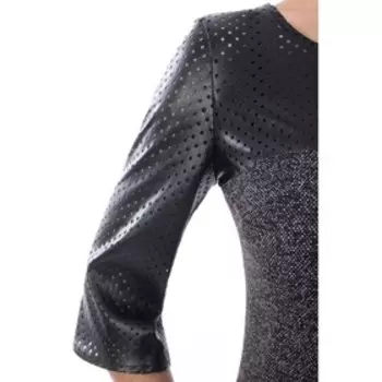 Платье-футляр, размер 50, цвет чёрный