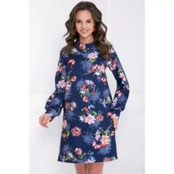 Платье «Эрвила дарк блу», размер 44