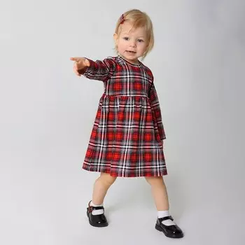 Платье «Кристина», рост 86 см, цвет красный